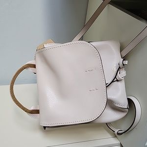 Coach purse/backpack off white